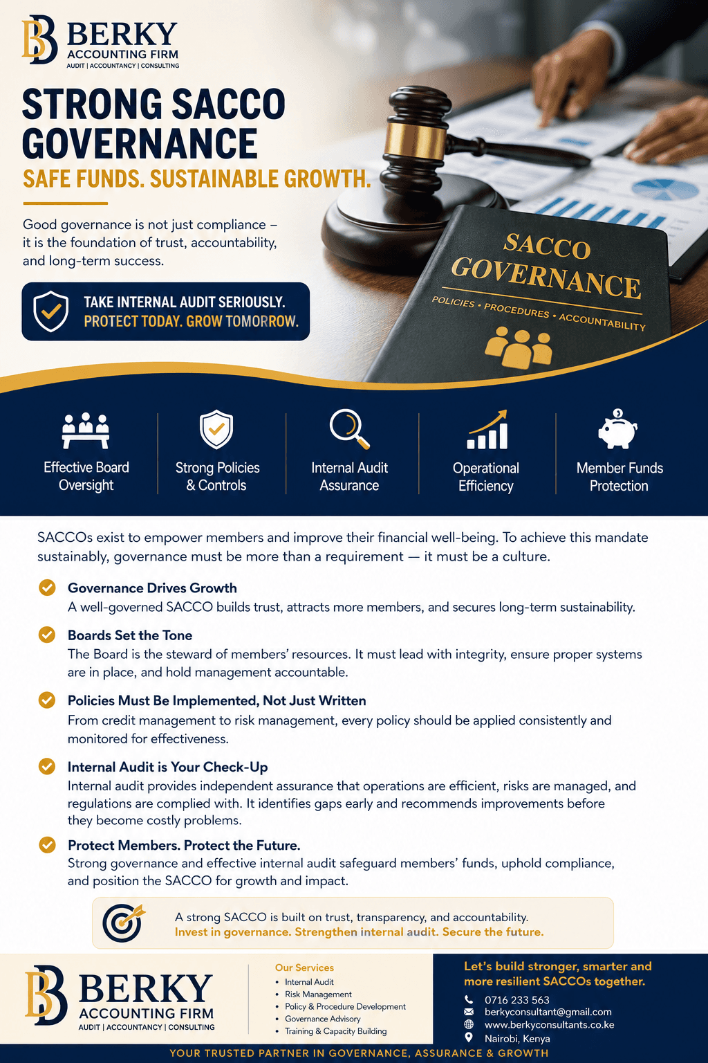Strong SACCO Governance: The Foundation of Sustainable Growth